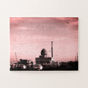 Puzzle Mosquée Buniya de Bagdad en Irak vintage