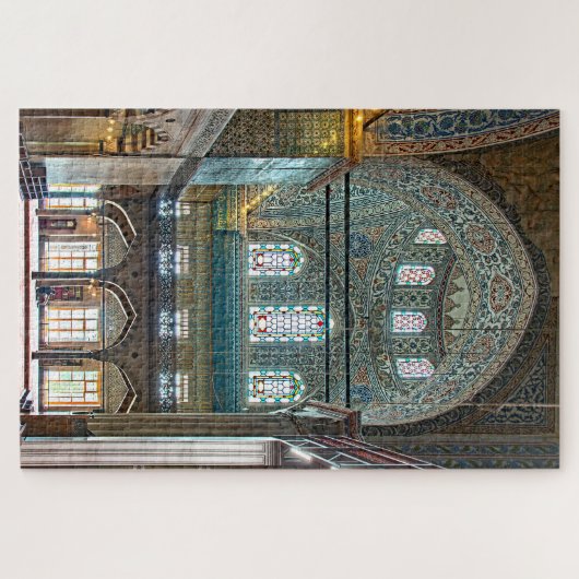 Puzzle Mosquée d'Ahmed de sultan. Conception intérieure (Horizontal)