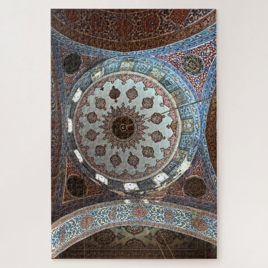 Puzzle Mosquée d'Ahmed de sultan. Intérieur. Conception (Vertical)
