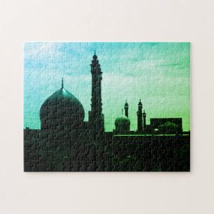 Puzzle Mosquée de Fatima de Qom en Iran vintage