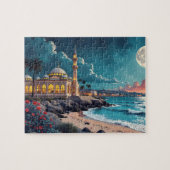 Puzzle Mosquée du soir près de la mer (Horizontal)