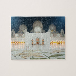 Puzzle Mosquée grande, Abu Dhabi, EAU, Emirats Arabes