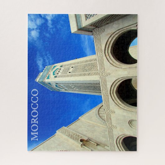 Puzzle mosquée maroc (Vertical)