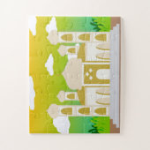 Puzzle Mosquée musulmane du Ramadan Art de l'Aïd (Vertical)