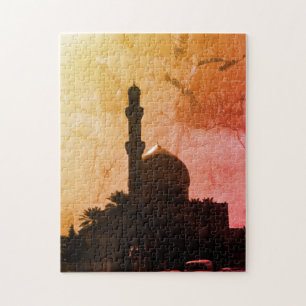 Puzzle Mosquée taxis vintage Irak Bagdad