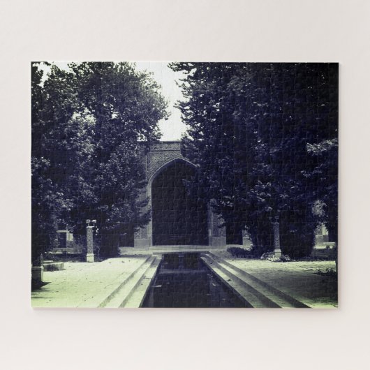 Puzzle Mosquée vintage Iran Ispahan (Horizontal)