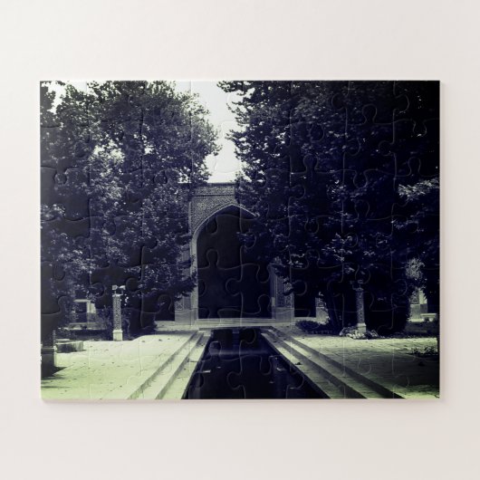 Puzzle Mosquée vintage Iran Ispahan (Horizontal)