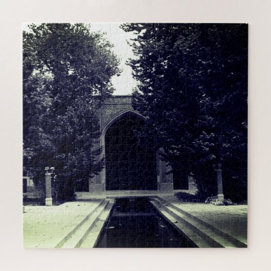 Puzzle Mosquée vintage Iran Ispahan (Horizontal)