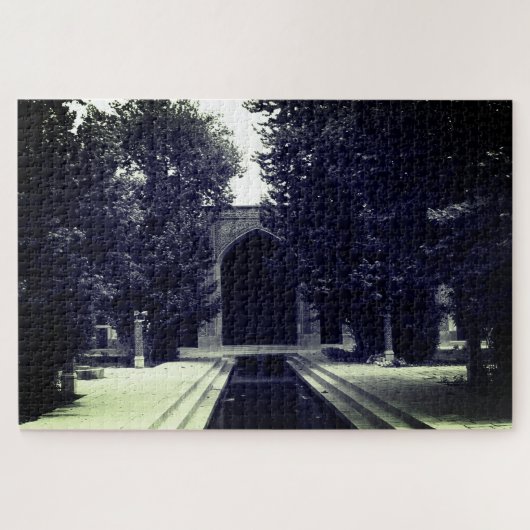 Puzzle Mosquée vintage Iran Ispahan (Horizontal)