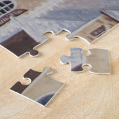 Puzzle Mostar, Bosnie - Peinture Townscape Acrylique (Côté)