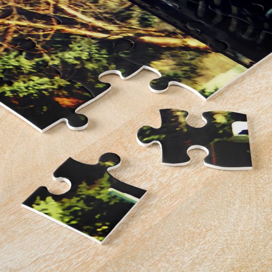 Puzzle Moteur de train (Côté)