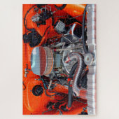 Puzzle Moteur de voiture personnalisé (Vertical)