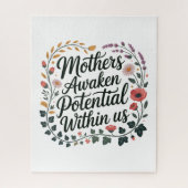 Puzzle Mothers Awaken Potential Within Us (Vertical)