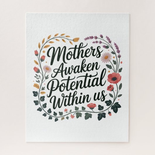 Puzzle Mothers Awaken Potential Within Us (Vertical)