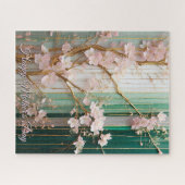 Puzzle  Mother's Day Blooming Cherry Blossoms Wall  (Horizontal)