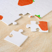 Puzzle motif à fraise (Côté)