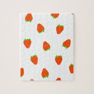 Puzzle motif à fraise