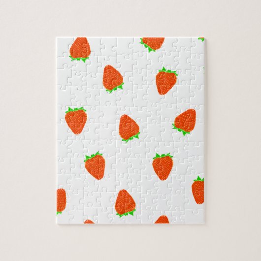 Puzzle motif à fraise (Vertical)