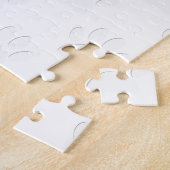 Puzzle Motif à mâcher de chien coupé en papier (Côté)