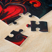Puzzle Motif Abstrait avec torons (Côté)