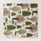 Puzzle Motif Abstrait de la forêt d'automne (Horizontal)