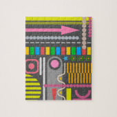 Puzzle Motif Abstrait du Panneau de configuration de la t (Vertical)