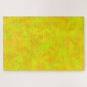 Puzzle Motif abstrait jaune orange vert (Horizontal)