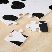 Puzzle Motif Abstrait moderne et coloré. (Côté)