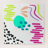 Puzzle Motif Abstrait moderne et coloré. (Horizontal)
