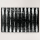 Puzzle Motif abstrait noir (Horizontal)
