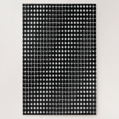 Puzzle Motif abstrait noir (Vertical)