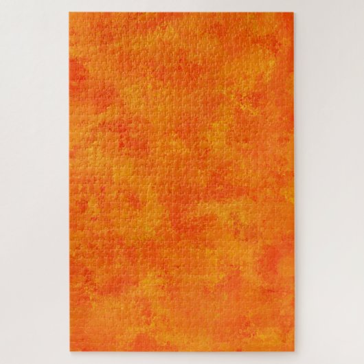 Puzzle Motif Abstrait orange (Vertical)