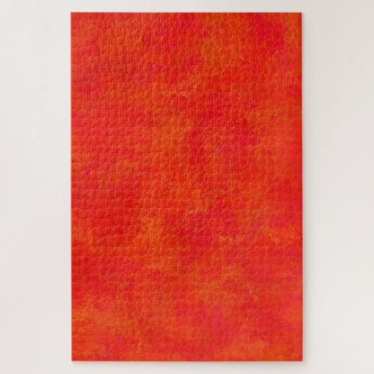 Puzzle Motif abstrait orange rouge (Vertical)