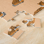 Puzzle Motif animal du Tigre de la Jungle (Côté)