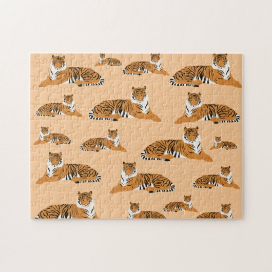 Puzzle Motif animal du Tigre de la Jungle (Horizontal)