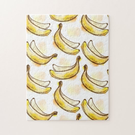 Puzzle Motif avec la banane (Vertical)
