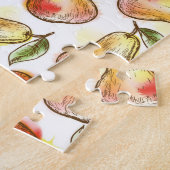 Puzzle Motif avec la poire (Côté)