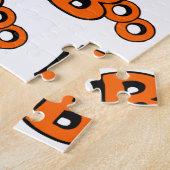 Puzzle Motif Boo Halloween Frustrant (Côté)