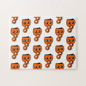 Puzzle Motif Boo Halloween Frustrant (Horizontal)