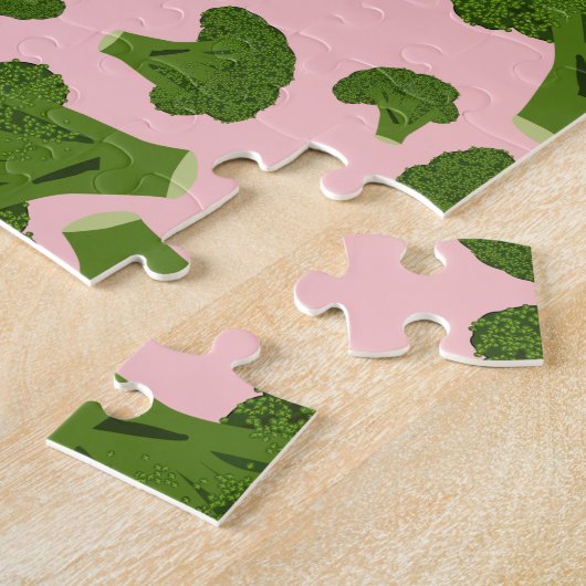 Puzzle Motif Broccoli (Côté)
