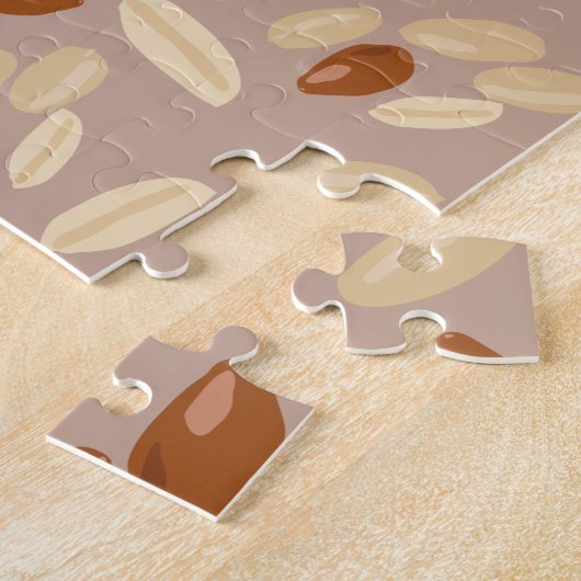 Puzzle Motif cacahuètes (Côté)