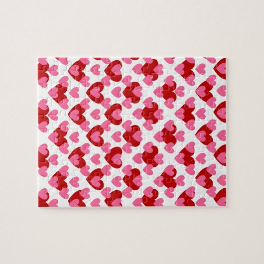 Puzzle Motif cardiaque (Horizontal)