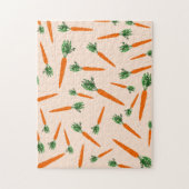 Puzzle Motif Carotte Orange (Vertical)