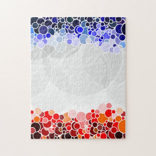 PUZZLE MOTIF CERCLES (Vertical)