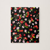 Puzzle Motif cerise 2 (Vertical)