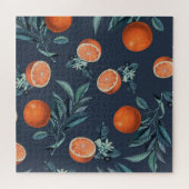 Puzzle Motif citron et feuille VI (Horizontal)