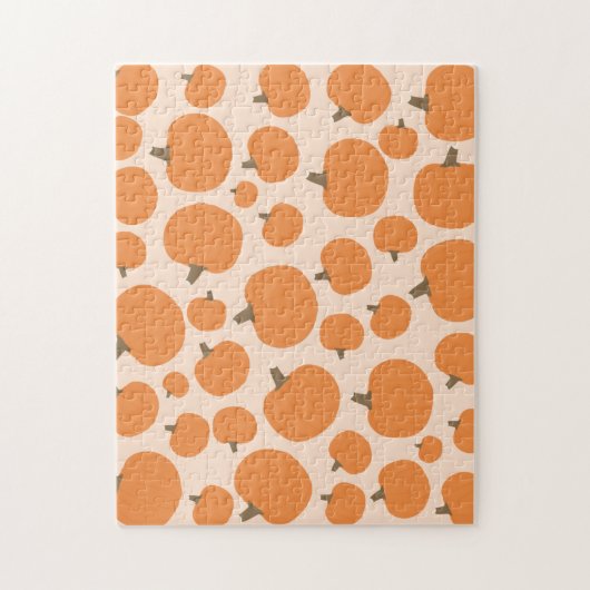 Puzzle Motif citrouille (Vertical)