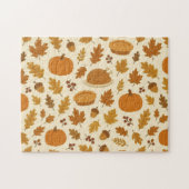 Puzzle Motif classique de Thanksgiving (Horizontal)