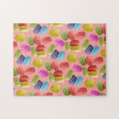Puzzle Motif coloré Rainbow Macaron Cookies (Horizontal)