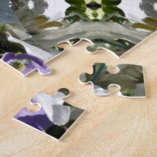 Puzzle motif créatif (Côté)